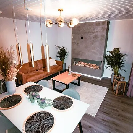 펜션 Stylish House In The Heart Of Lapland In
